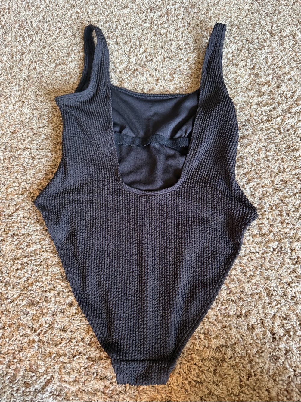 NOBO Black Textured One-Piece Swimsuit - Picture 2 of 2